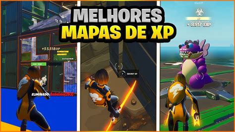 ESSES SÃO OS 7 MELHORES MAPAS DE XP DO FORTNITE YouTube