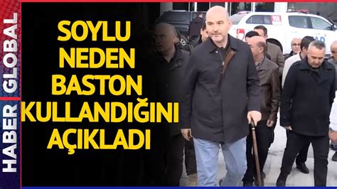 Süleyman Soylu Neden Baston Kullandığını Açıkladı 38 Yıllık Arkadaşım