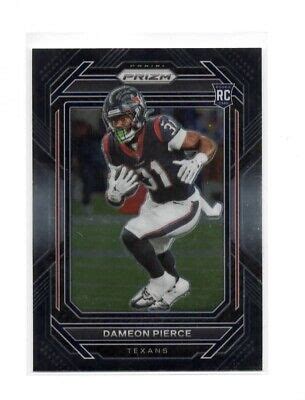 Dameon Pierce Panini Chronicles Prizm Black Rookie Card Pb Ebay