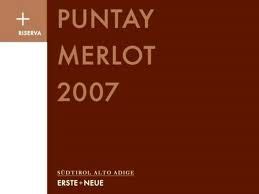 Erste Neue Kellerei Merlot Alto Adige S Dtirol Puntay Riserva