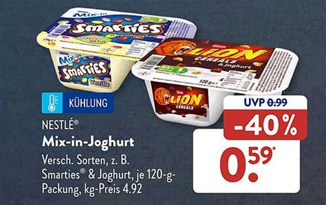 Nestl Mix In Joghurt Angebot Bei Aldi S D Prospekte De