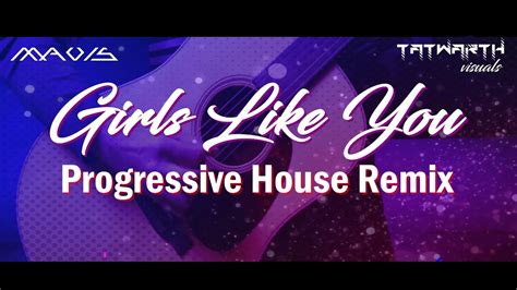 Girls Like You Progressive House Remix I Dj Mavis I Maroon 5 I Cardi