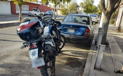 Polic A Queda Gravemente Herido Tras Chocar En Moto En Culiac N