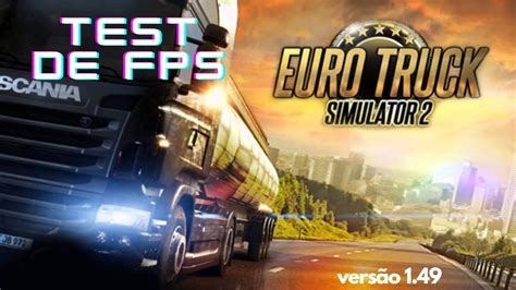 Teste Fps Euro Truck Simulator Ryzen G X Gb Rx Xt