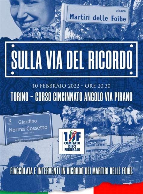 Una Fiaccolata Per Ricordare I Martiri Delle Foibe Il Torinese