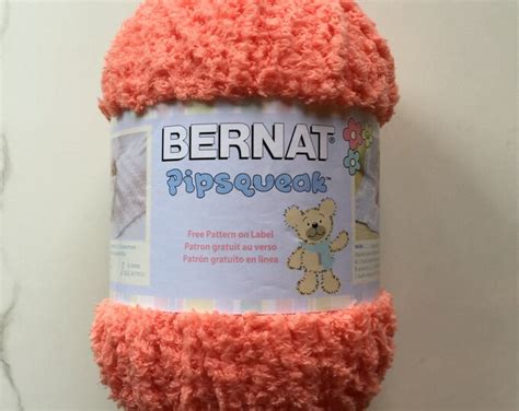 Peach 58512 Bernat Pipsqueak Baby Yarn 8 8 Oz Skein Bernat Etsy