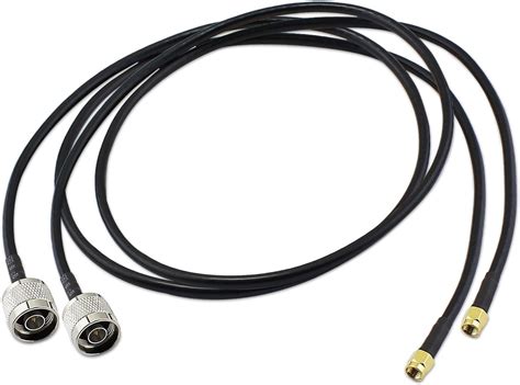 N Macho A Rp Sma Macho M M Antena Pigtail Cable Conector 1m 2 Pack N