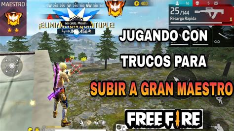 Jugando Con Trucos Y Escondites En Maestro Para Llegar A Gran Maestro