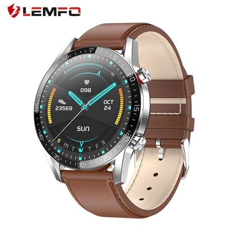 Lemfo L Smart Watch Ecg Heartrate Bluetooth Calls Full Touch