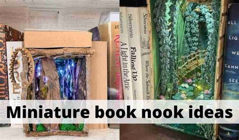 18 Insanely Beautiful Miniature Book Nooks Thatll Add Some Magic To