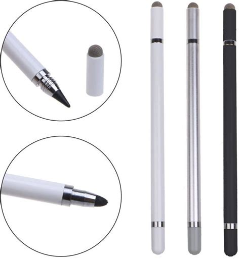 Stylet Capacitif 3 En 1 Avec Pointe En Fibre Et Chiffon Pour La Tte