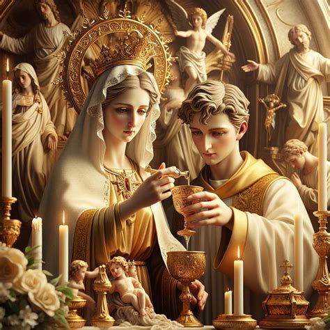 saint marina unveiling  patron saints purpose saint jerome church