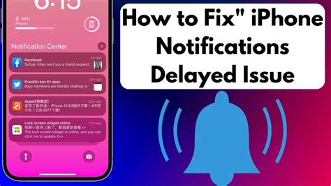 How To Fix Delayed Notifications Issue On IPhone After Update Solved