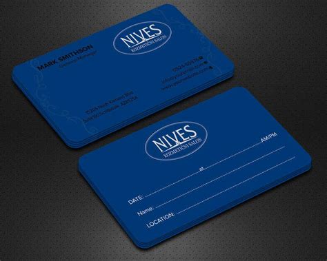 Entry 296 By Arafatzahannahid For Business Card For Beauty Salon