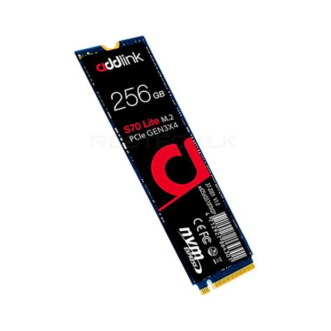 256GB ADDLINK S70 Lite PCIe Gen 34 M 2 NVMe SSD REDTECH Computers