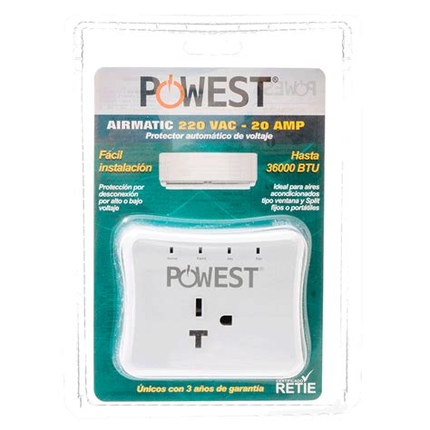 Protector De Voltaje Powest Airmatic V A Powest