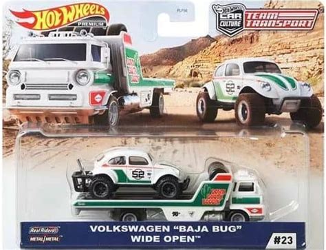 駿河屋 WIDE OPEN 積載車両VOLKSWAGEN BAJA BUG Hot Wheels チームトランスポート GJT ホットウィールhotwheels