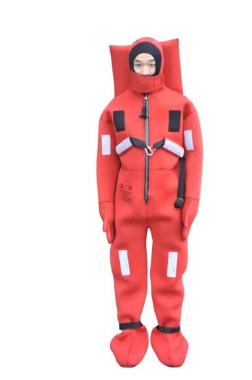 Marine Solas Offshore Safety Vest Insulated Immersion Suit Offshore