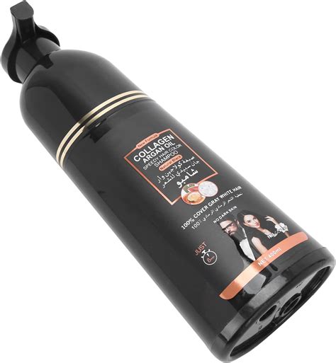 Collagen Argan Oil Shampoo Dye For Covering Argan Speedy Hair Hair Coloring Black Shampoo