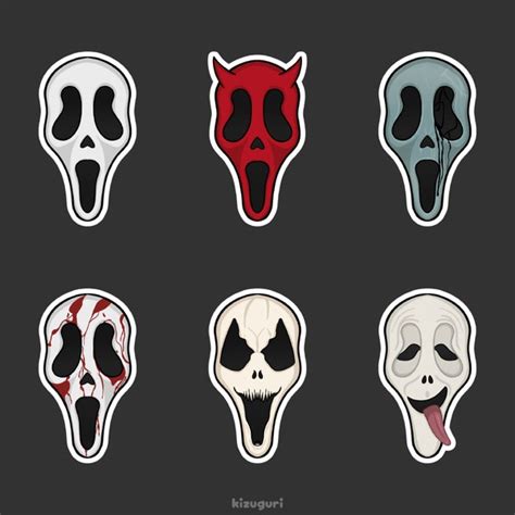 Ghostface Mask Etsy