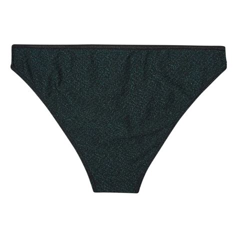 La Nouvelle Georgia Shiny Bikini Bottoms Black Smallable