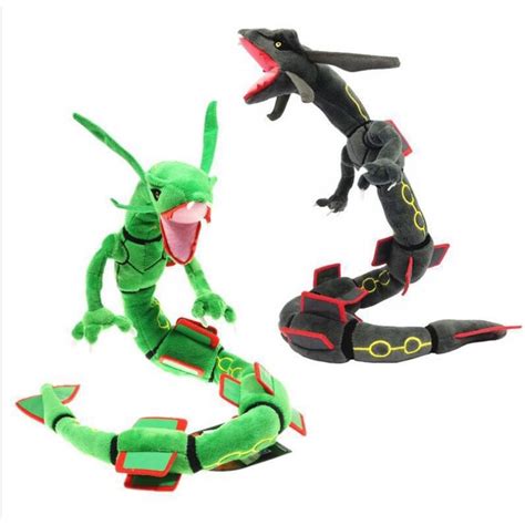 Boneco De Pelúcia Pokemon Rayquaza Dragão Bicho De Pelúcia Flexível