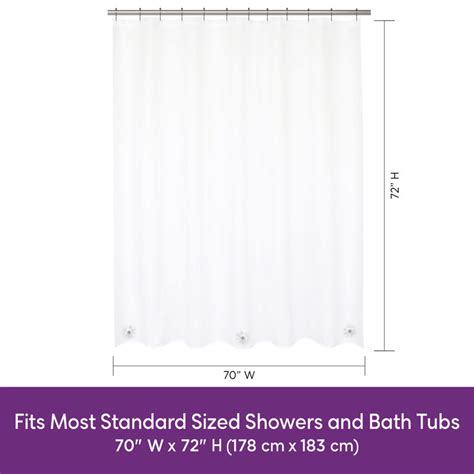 Wayfair Basics® Peva Solid Color Single Shower Liner And Reviews Wayfair