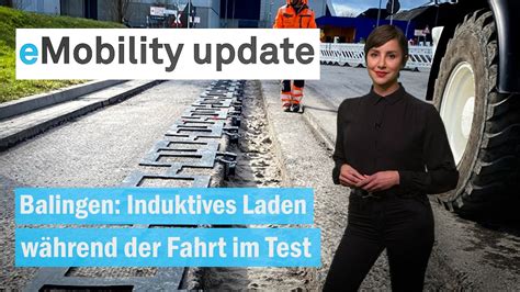 Induktives Laden W Hrend Der Fahrt Nutzfahrzeug F Rderung Bleibt