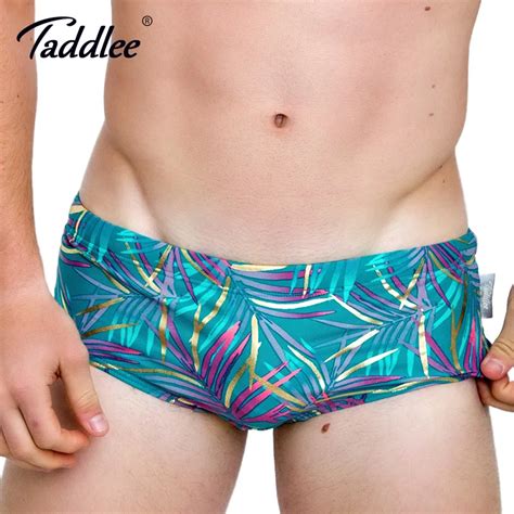 Taddlee Brand Sexy Men S Swimwear Swimsuits Swim Boxer Brief Bikini Gay Men Swimming Bathing