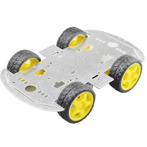 Günstige 2 4WD Roboter Smart Car Chassis Kits mit Vicedeal