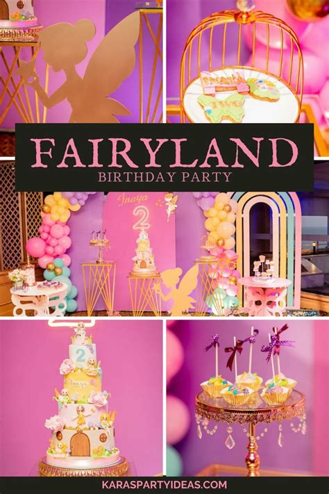 Fairyland Birthday Party Kara S Party Ideas