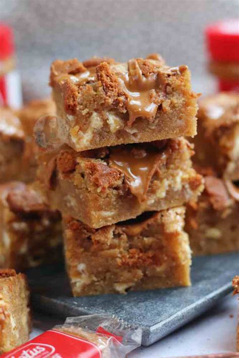 Biscoff Blondies Janes Patisserie