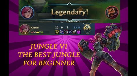 Wildrift Lol Mobile Gameplay Jungle Vi For Beginner Youtube