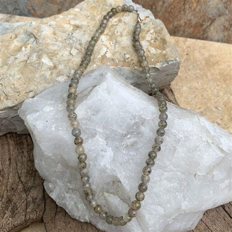 Golden Rutilated Quartz Necklace Gle Good Living Essentials