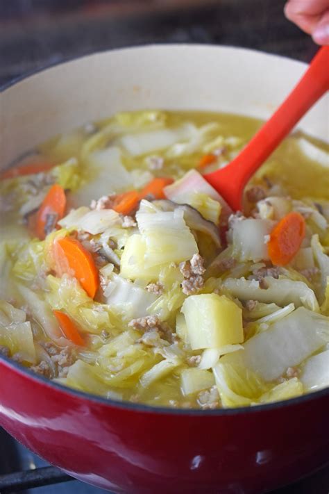 Pork and Napa Cabbage Soup - Nom Nom Paleo®