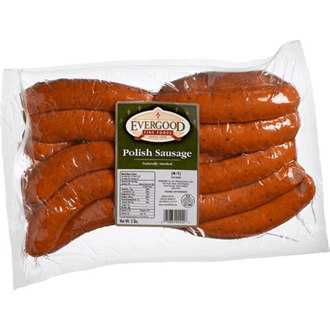 Polish Sausage Min Evergood Foods