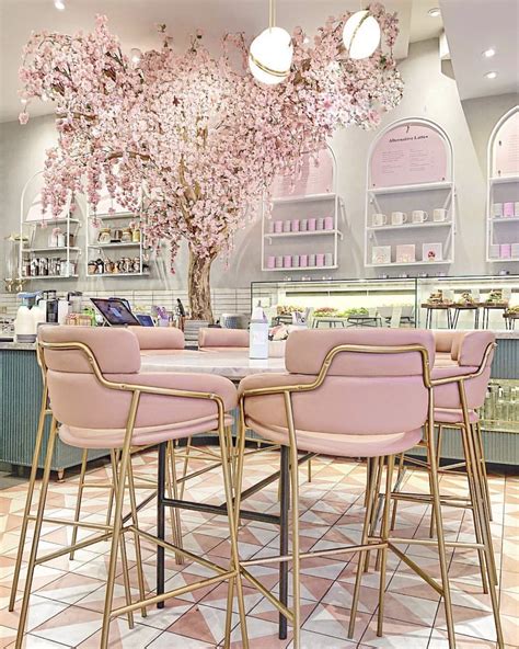 Pretty In Pink 6 Of The Chicest Pink Places You Must Visit — Ashlina Kaposta Cafe Interior