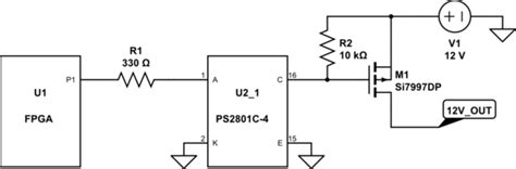 Mosfet Gate Driver Circuit Using Optocoupler Npptu