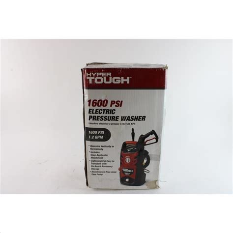 Hyper Tough 1600 Psi Electric Pressure Washer Property Room