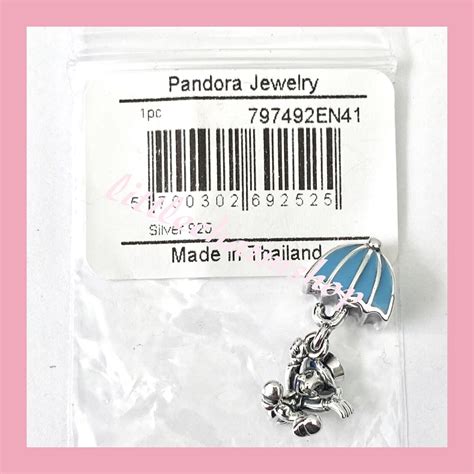 New Authentic Pandora Pinocchio Jiminy Cricket Dangle Charm