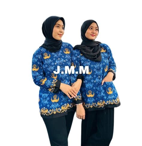 Batik Korpri Terbaru Lapis Furing Adem Seragam Korpri Terbaru