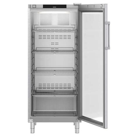 Armoire froide positive vitrée inox GN 2 1 600 L FRFCVG5511 LIEBHERR