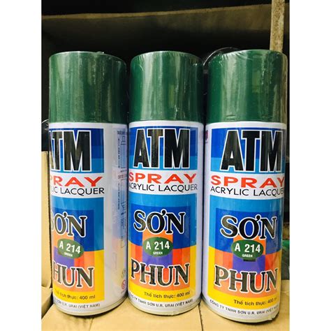 Sơn Xịt Atm Spray Đủ Màu Giá Sỉ Mầu Gì K Có Trong Bảng Các Bạn Nt Hỏi