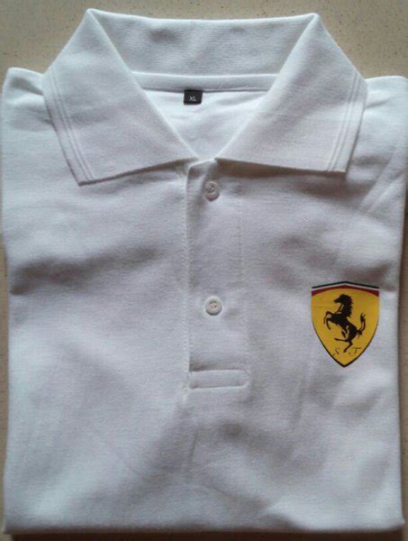 Jual KAOS KERAH BIG SIZE XXXL POLO SHIRT BAJU KAOS POLO FERRARI Di