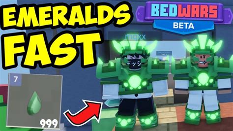 Get Infinite Emeralds In Roblox Bedwars Dupe Glitch Youtube