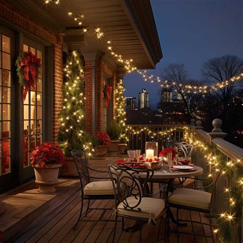 19 Festive Christmas Balcony Decorating Ideas For A Sparkling Outdoor