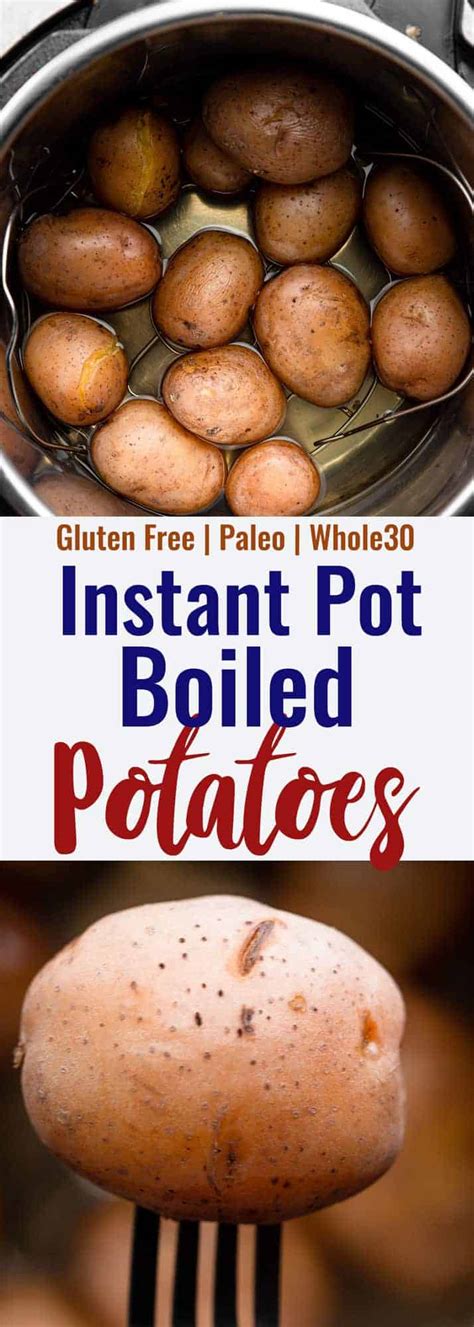 Instant Pot Boiled Potatoes - Food Faith Fitness