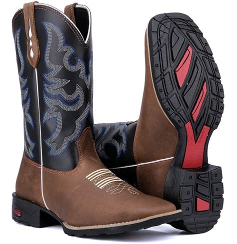 Bota Texana Masculina Inglaterra Mercadolivre 📦