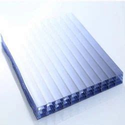 Film Coated Blue Multiwall Polycarbonate Sheet Thickness Of Sheet Mm