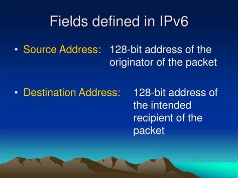 Ppt Ipv6 Specification Rfc 2460 Powerpoint Presentation Free Download Id 5851687